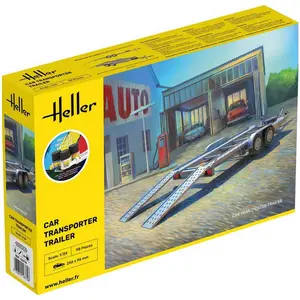 Comparateur de prix : Heller 56774 Kit de démarrage pour remorque de voiture 1/24"