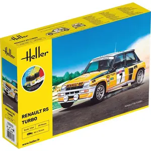 Comparateur de prix : Heller Maquette STARTER KIT Renault R5 Turbo