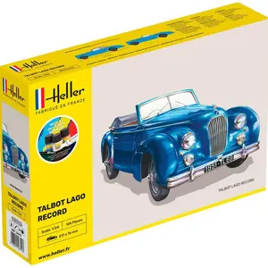 Starter Kit Talbot Lago Record - 1:24e - Heller pas cher