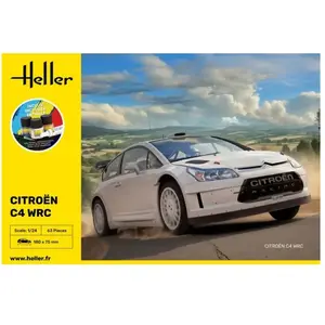 Heller Maquette voiture : Starter kit : Citroën C4 WRC pas cher