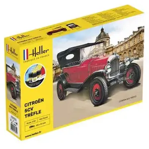 Comparateur de prix : Starter Kit Citroen Trefle - 1:24e - Heller