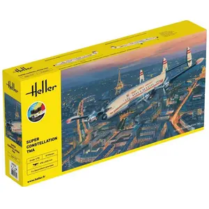 heller 58391 Kit de démarrage Super Constellation TWA 1/72
