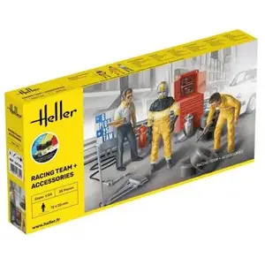 Heller Figurines sport automobile : Starter Kit : Racing Team pas cher