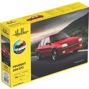 [PRECOMMANDE] HELLER 58705 MAQUETTE STARTER KIT PEUGEOT 205 GTI 1/24 pas cher