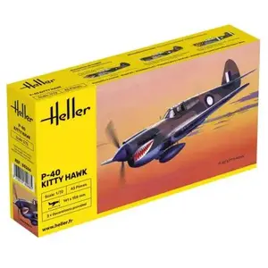 Comparateur de prix : Maquette avion P-40E KITTYHAWK Heller