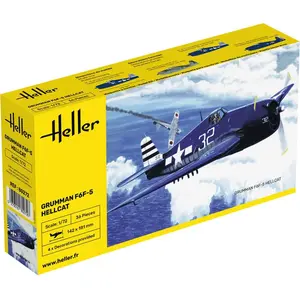 Comparateur de prix : F6f-5 Hellcat (chasseur 2ème Guerre Mondiale) 1/72eme - Heller
