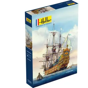 Comparateur de prix : Maquette Heller Le Soleil Royal 1/100 - Maquette de bateau - HELL80899