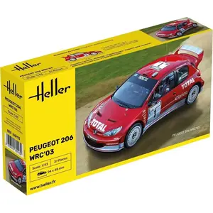 Comparateur de prix : Heller - 80113 - construction et maquettes - peugeot 206 wrc '03 - echelle 1/43ème