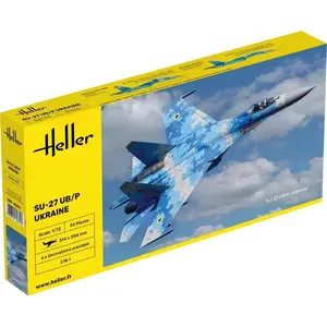 Comparateur de prix : Maped-heller-joustra HELLER - Maquette Avion Su-27 Ub/p Ukraine |heller|80371| 1:72 Maquette Char Promo