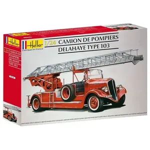 Heller - 80780 - maquette - camion de pompier delahaye type 103 - bonneville pas cher
