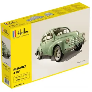 Comparateur de prix : Maquette Heller Renault 4CV 1/24 - Maquette de voiture - HE80762