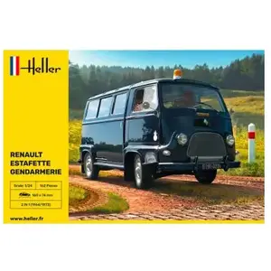 Renault Alouette Gendarmerie New Mould - 1:24e - Heller pas cher