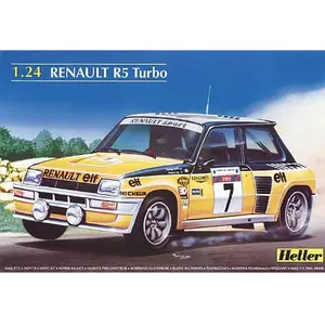Lot De Véhicules Heller Cliclac 1/48 – Renault R5 Turbo, Audi, Ambulance + Dépliant Vintage