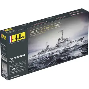 Comparateur de prix : Heller - 81011 - construction et maquettes - torpedoboot t23-1923 - echelle 1/400ème
