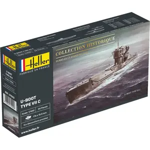 Comparateur de prix : Maquette Heller U-Boot 1/400 1/400 - Maquette de bateau - HELL81002