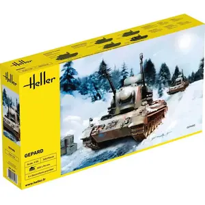Comparateur de prix : Maquette Heller Gépard  1/35  - Maquette militaire  - 1000811270 