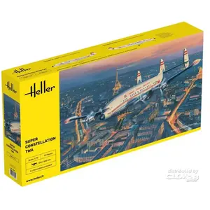 Maquette Heller Super Constellation TWA 1/72 - Maquette d'avion - 1000823910 pas cher