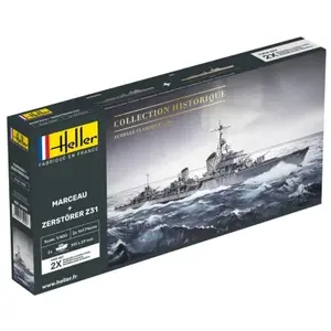 Marceau + Zerstörer Z31 Twinset - 1:400e - Heller pas cher