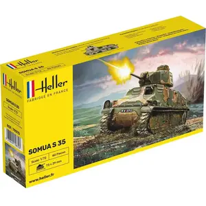 Comparateur de prix : Maquette Heller Somua French tank 1/72 - Maquette militaire  - HELL79875 