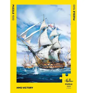 Heller Puzzle Casse-tête HMS Victory 1500 pièces - Puzzle - 1000208970 pas cher