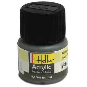 Peinture Acrylique Gris Fer Mat 9092 Heller pas cher