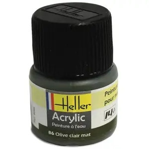 Peinture Acrylique Olive Clair Mat 9086 Heller