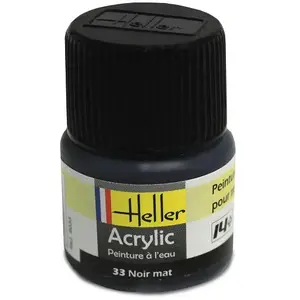 Comparateur de prix : Peinture Acrylique Noir Mat 9033 Heller