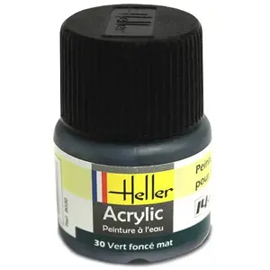 Comparateur de prix : Peinture Acrylique Vert Fonce Mat 9030 Heller