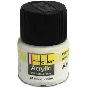 Comparateur de prix : Peinture Acrylique Blanc Brillant 9022 Heller