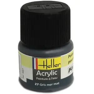 Comparateur de prix : Peinture Acrylique Gris Mer Mat 9027 Heller