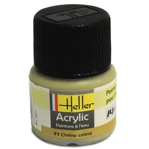 Comparateur de prix : Peinture Acrylique Chene Satine 9071 Heller