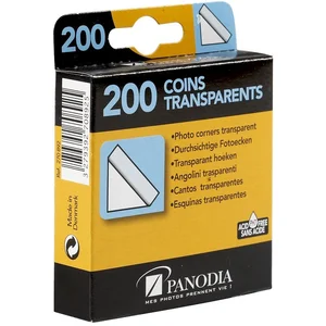PANODIA Coins Transparents /200 pas cher