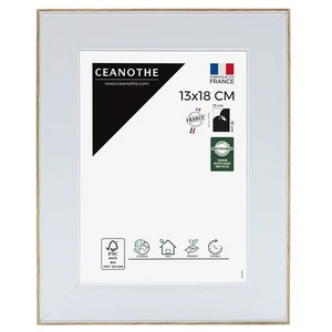 Comparateur de prix : BRIO Cadre photo Ceanothe Newton 13 x 18 cm Bois et Blanc