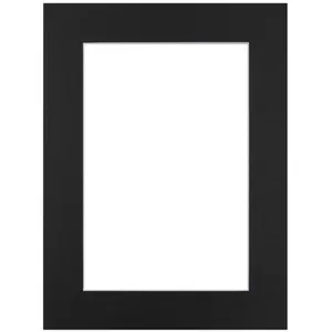 BRIO Passe-partout en carton noir 40x50 cm ouverture 30x40 cm pas cher