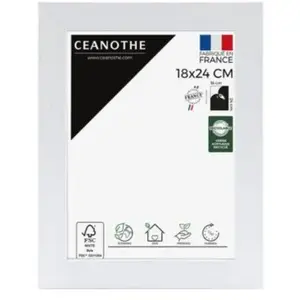Emotion Cadre photo karma blanc 18x24 cm - Fabriqué en FranceVendu parfnac