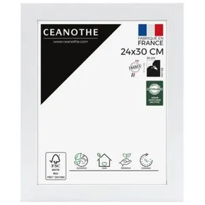 Emotion Cadre photo karma blanc 24x30 cm - Fabriqué en FranceVendu parfnac
