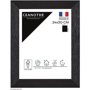 Emotion Cadre photo karma noir 24x30 cm - Fabriqué en FranceVendu parfnac