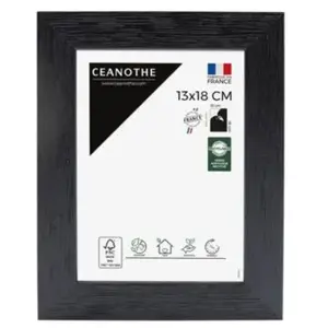 Emotion Cadre photo karma noir 13x18 cm - Fabriqué en FranceVendu parfnac