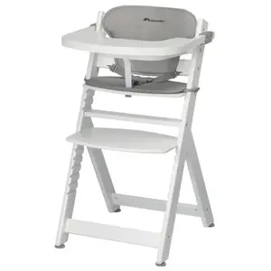 Comparateur de prix : Bébé Confort Chaise haute évolutive Timba White avec coussin