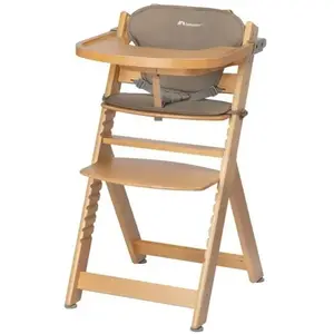 Bebeconfort Bébé Confort Chaise haute enfant évolutive Timba bois natural beige coussinVendu parkaufland