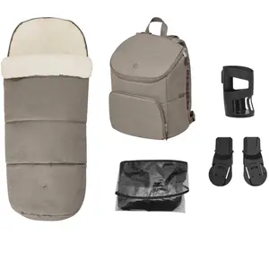 Kit d'accessoires Poussette Oxford Twillic Truffle