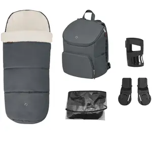 Kit d'accessoires Poussette Oxford Twillic Graphite
