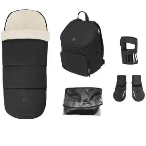 Maxi-Cosi Kit d'accessoires Poussette Oxford Twillic Black pas cher