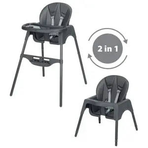 BEBECONFORT Meely + Chaise haute bébé 2 en 1, inclinable, De 6 mois à ... pas cher