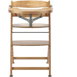 Bebeconfort Chaise Haute Bébé En Bois Avec Tablette Timba Natural (wood) pas cher
