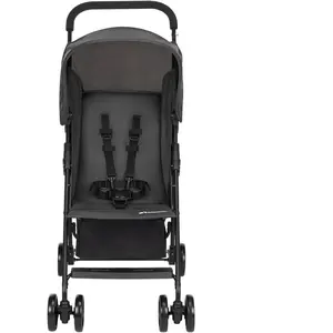 BEBE CONFORT Poussette Snow ultra-légère (5 kg) De la naissance à 4 ans  Siège inclinable Pliage compact Mineral Graphite