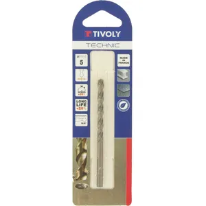 Comparateur de prix : Foret à métaux - TIVOLY - Technic - D : 5 mm - Acier rapide - Haute performance
