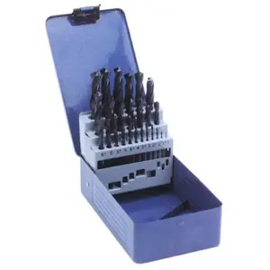 Comparateur de prix : Tivoly - Coffret de 25 Forets hss laminés à métaux g 9020017003