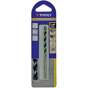 Foret à béton TIVOLY TECHNIC - 6 mm - Carbure de tungstèneVendu paramazon