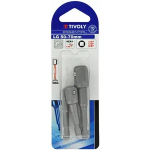 Comparateur de prix : Lot de 3 porte-douilles TIVOLY Hexa 6.35 mm - 11501320003